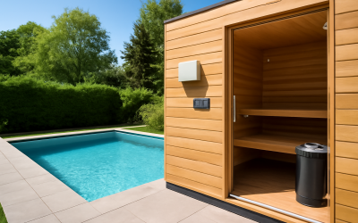 ¿Cuál es el mejor sistema de filtración y ventilación para sauna exterior?